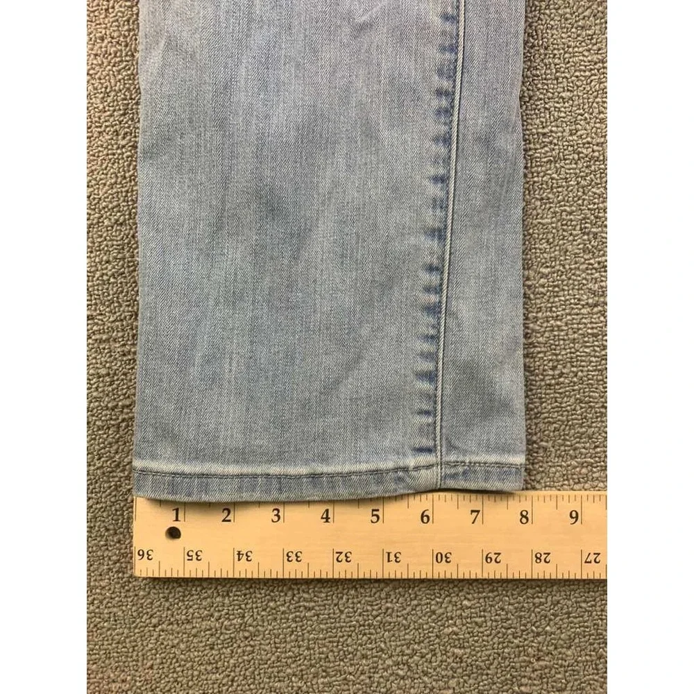 Levi's‎ Jeans Men W30 L32 505 Straight Leg Blue Denim Light Wash Stretch